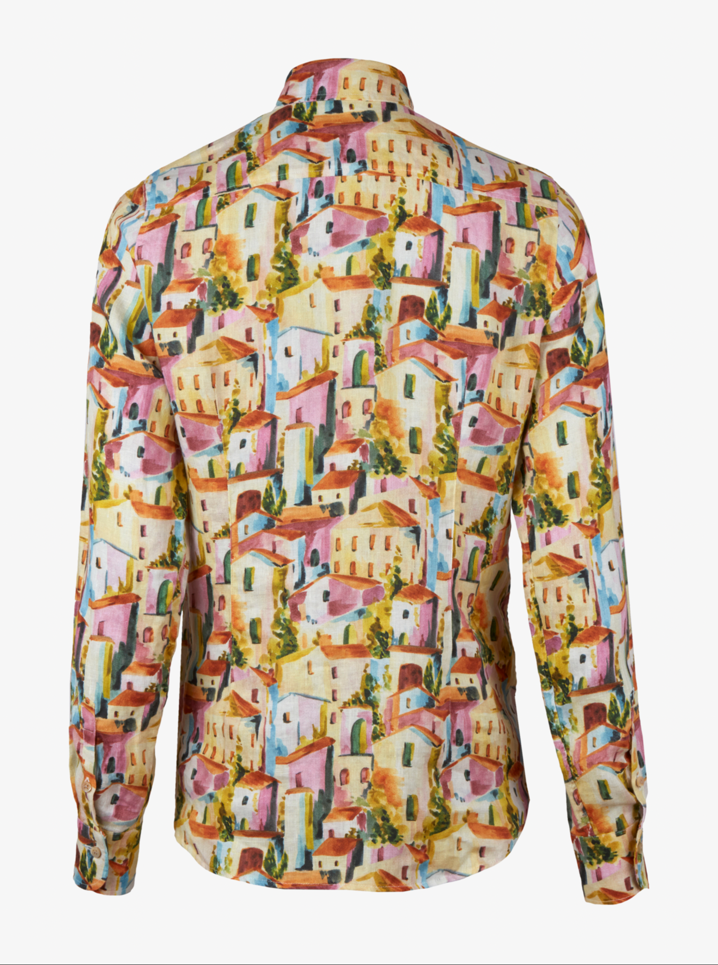 Sofie Linneskjorta, Ljusgul Mönster