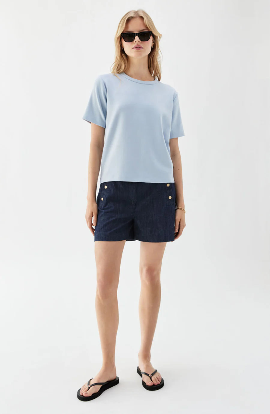 Tessa T-shirt, Ice Blue