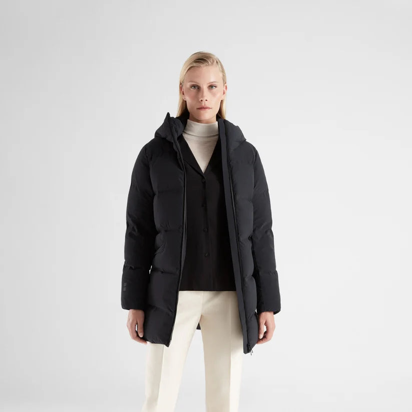 Thundra Parka Gåsdunsjacka, Svart