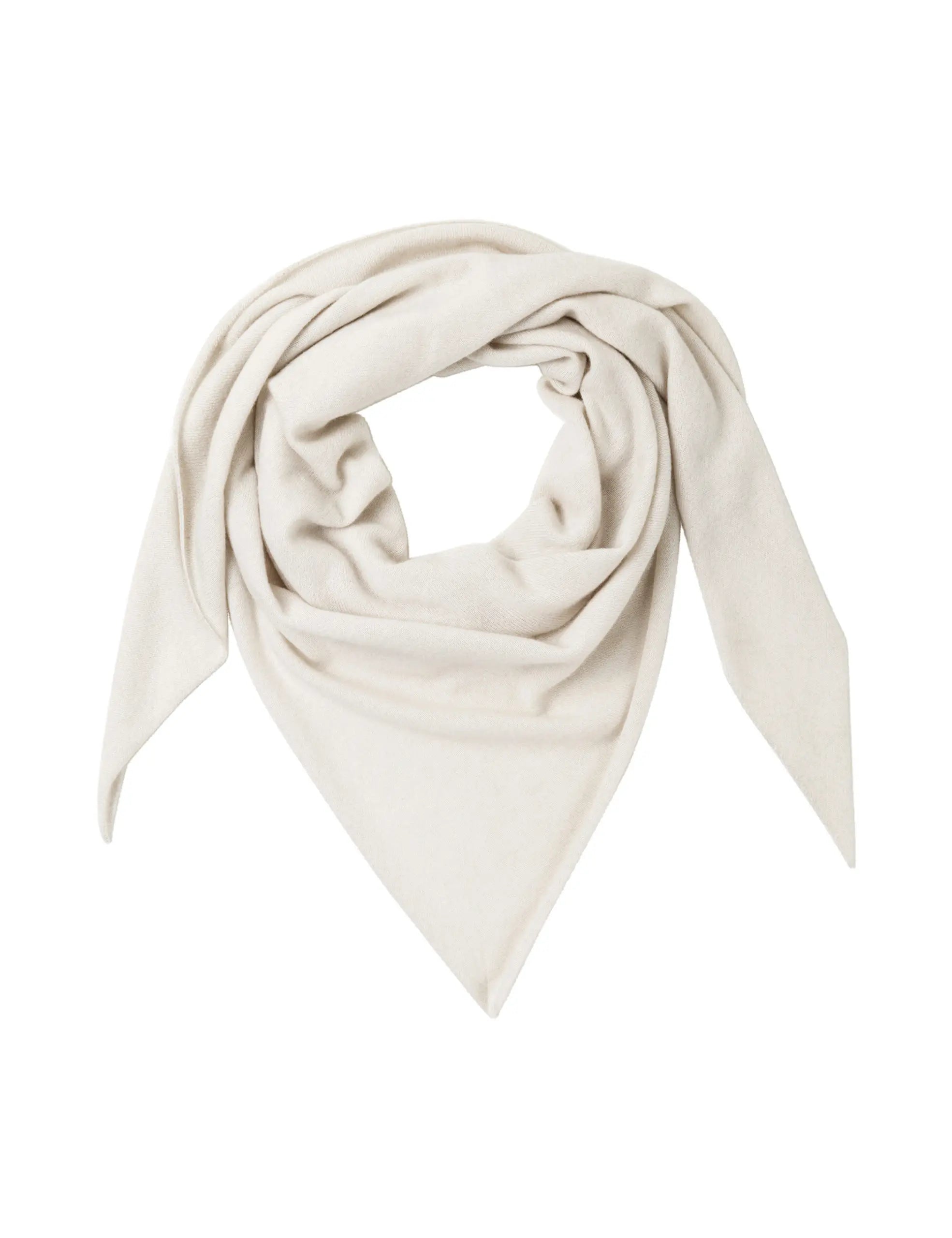 Triangle Cashmere Scarf, Tofu