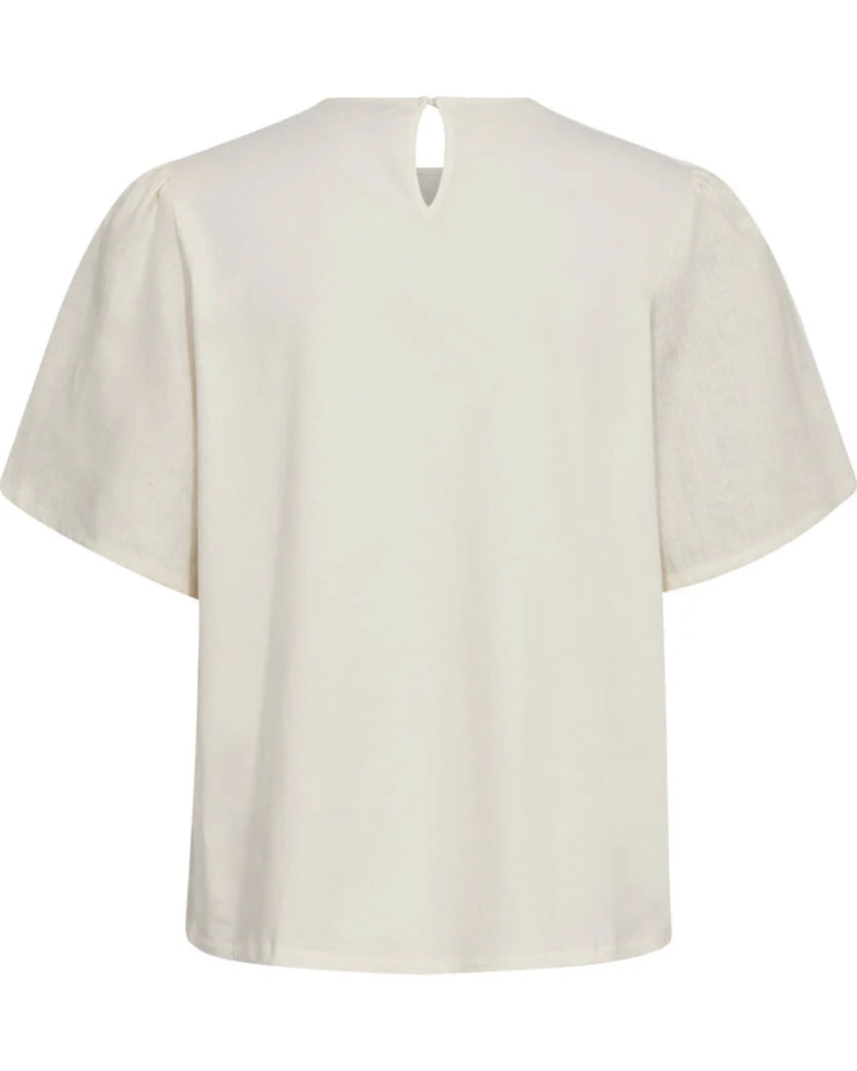 Bacino Top With embroideries, Ecrü