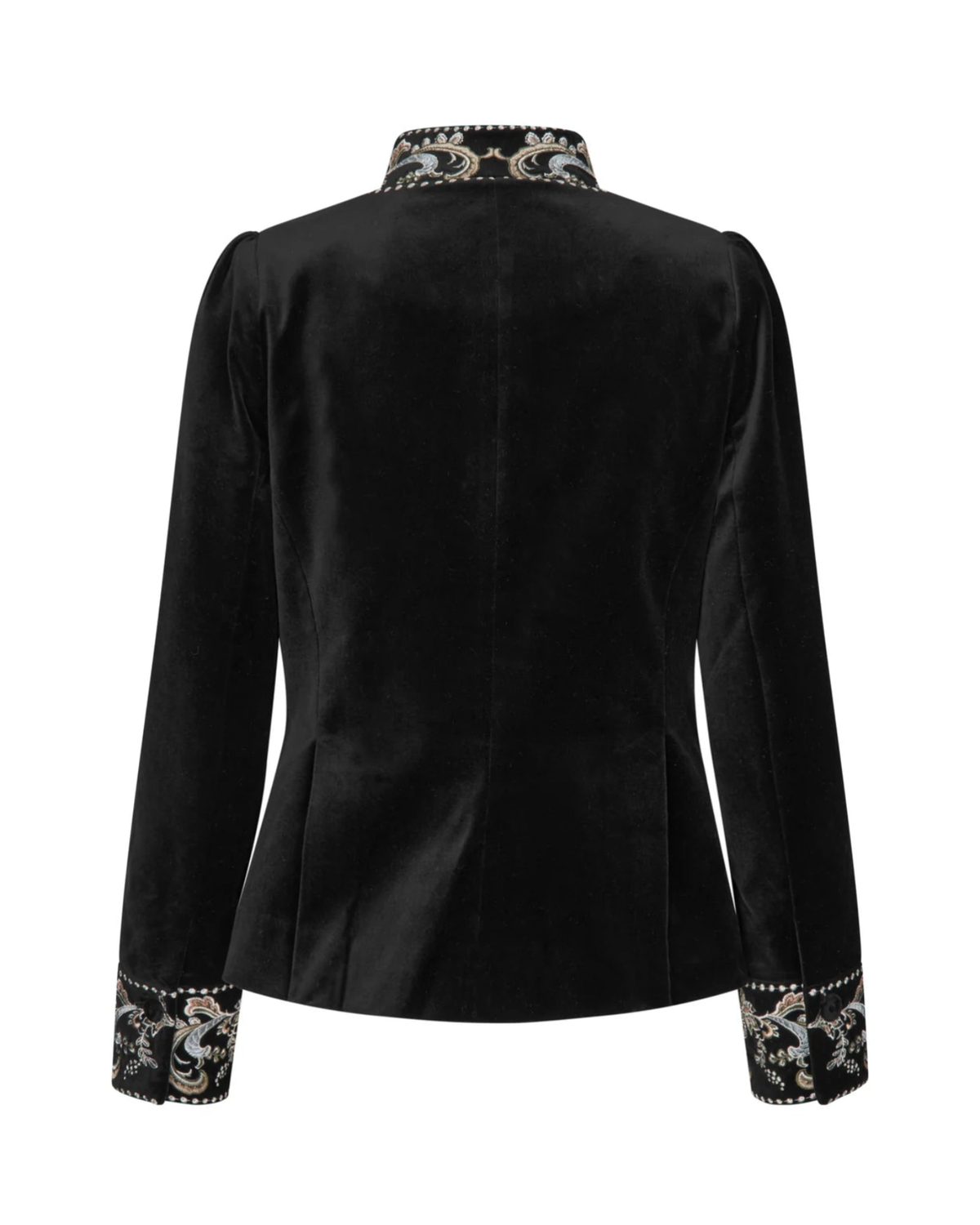 LexiDea Jacke, schwarzer Samt