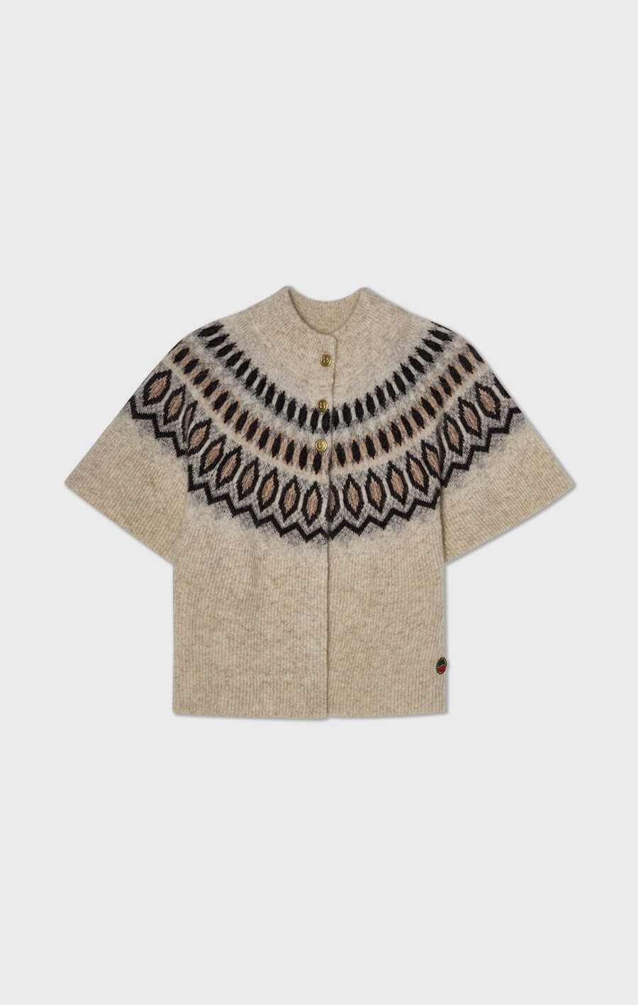 Vilanie Cardigan Jaquard, Sandstorm