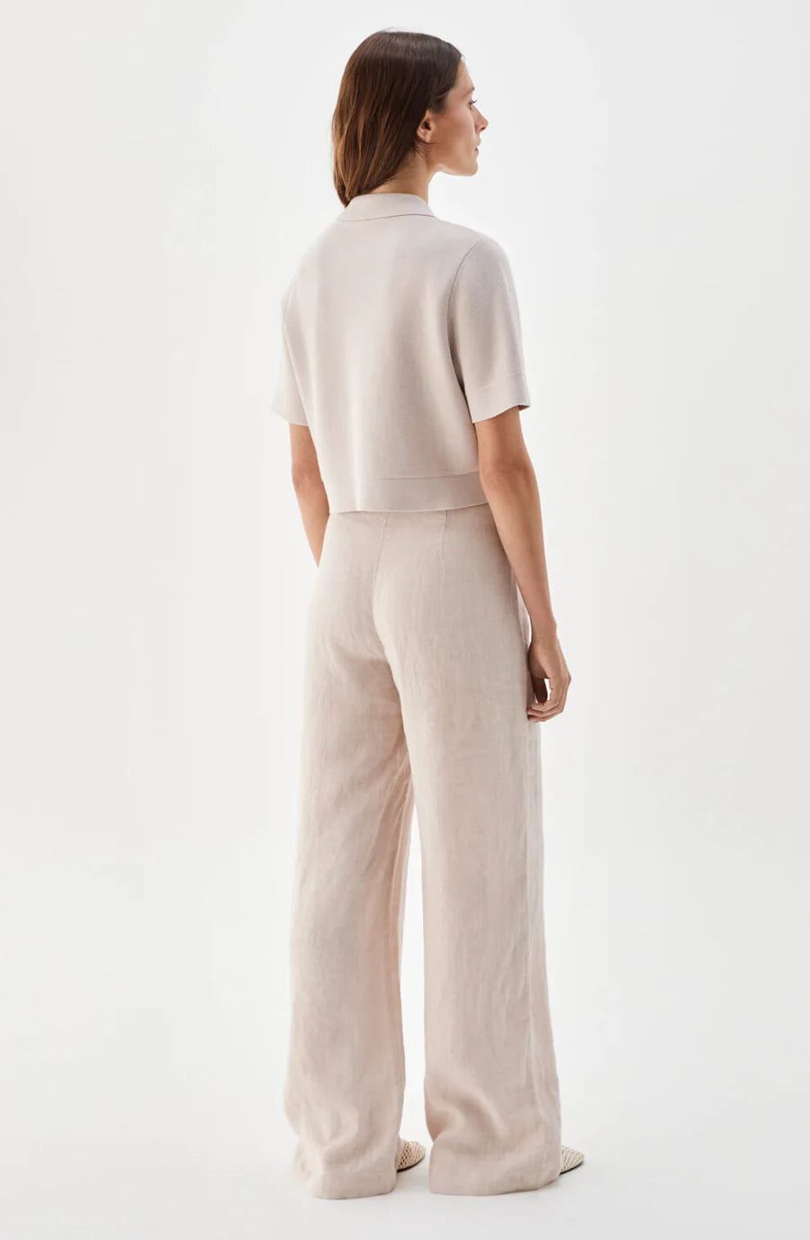 Valery Jacket Top, Light Rose