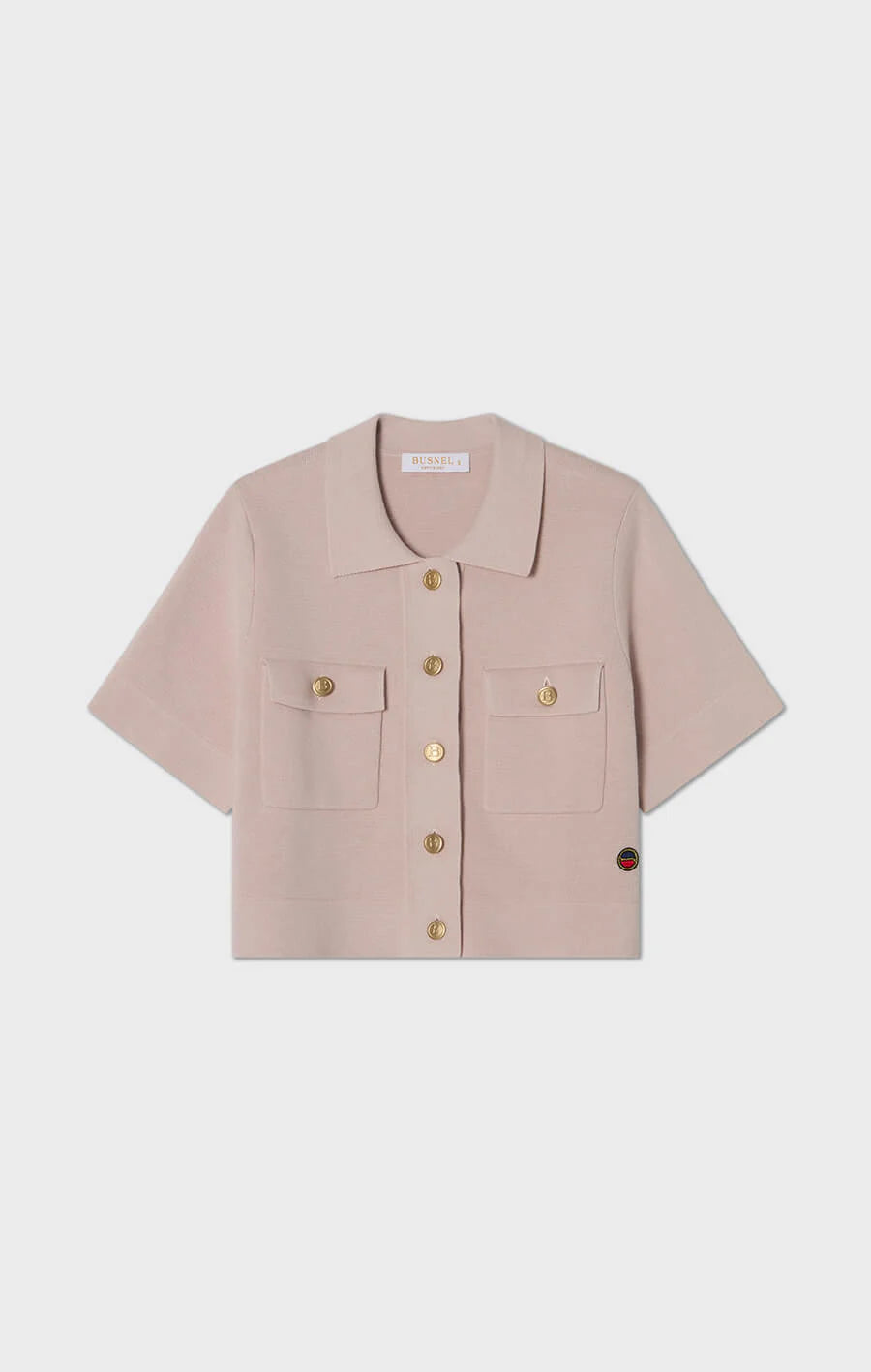 Valery Jacket Top, Light Rose