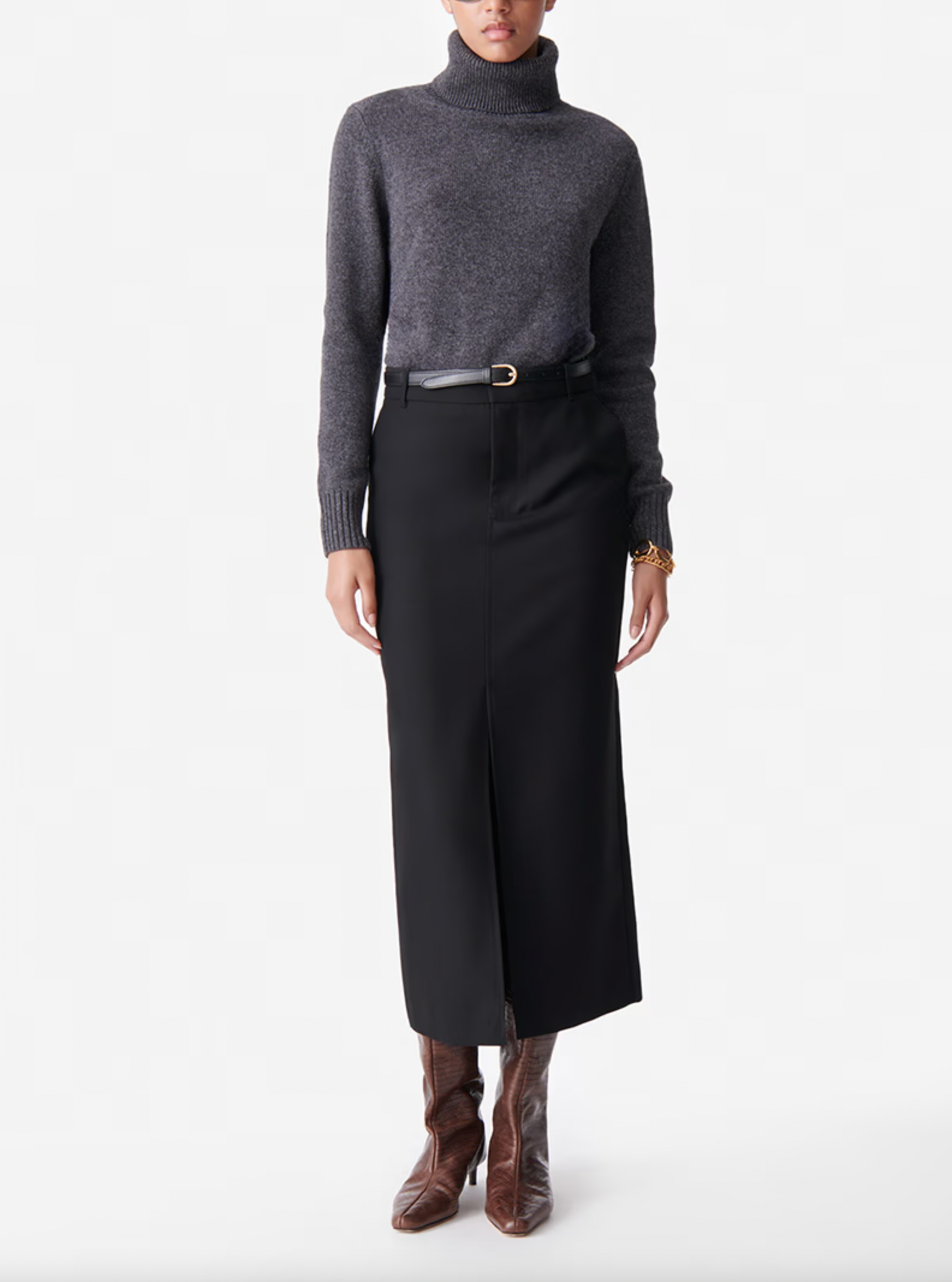 Denna Långkjol, svart