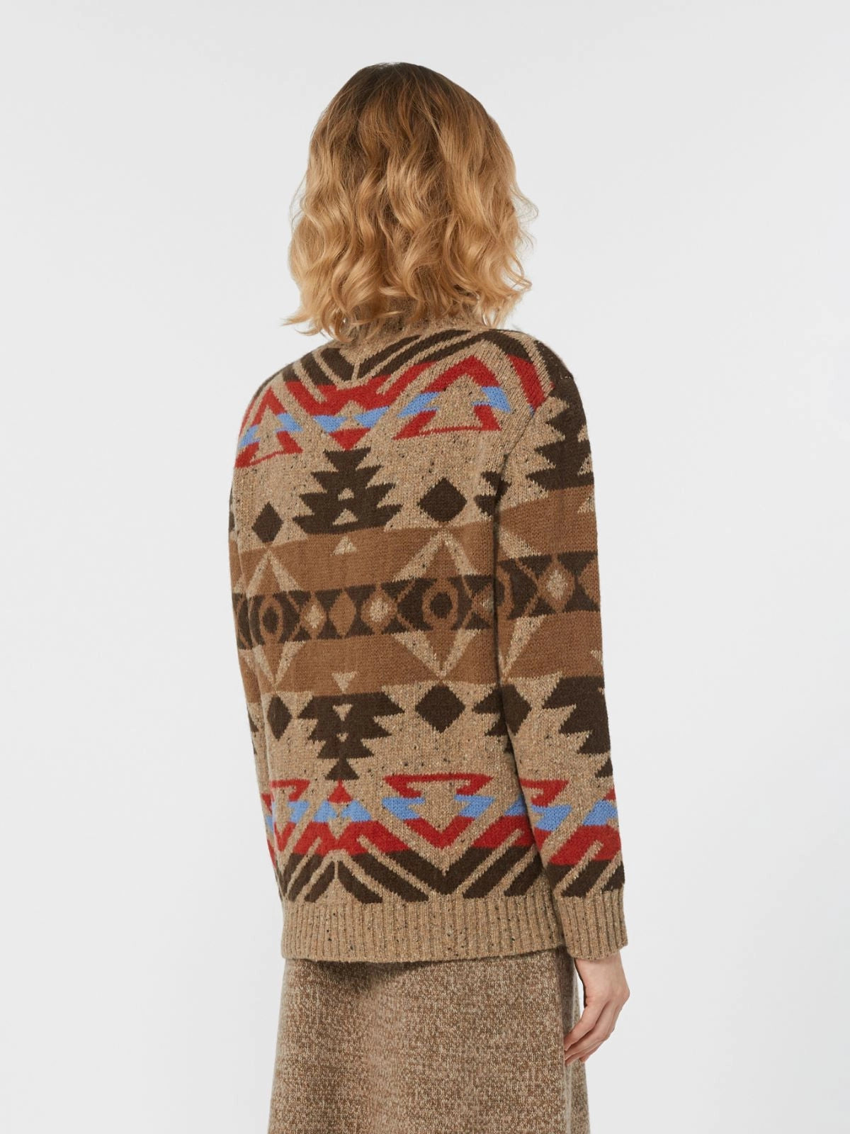 Wool and alpaca knit turtleneck - Eritrea
