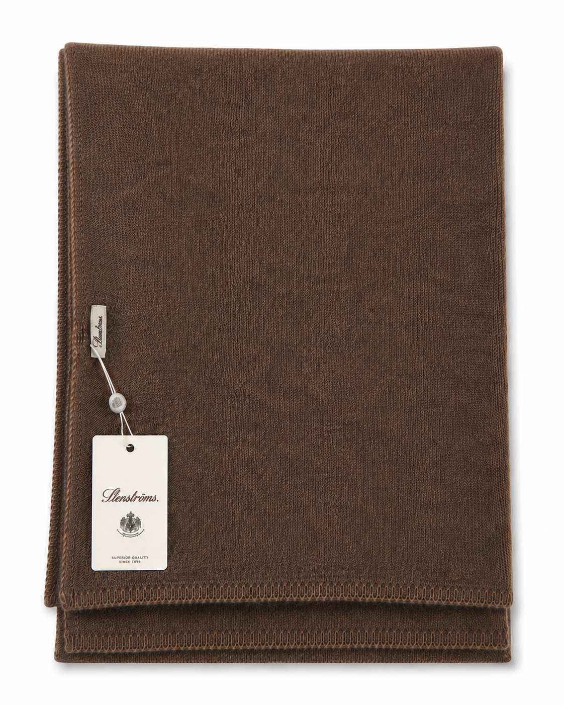Knit Scarf Solid, Dark Brown
