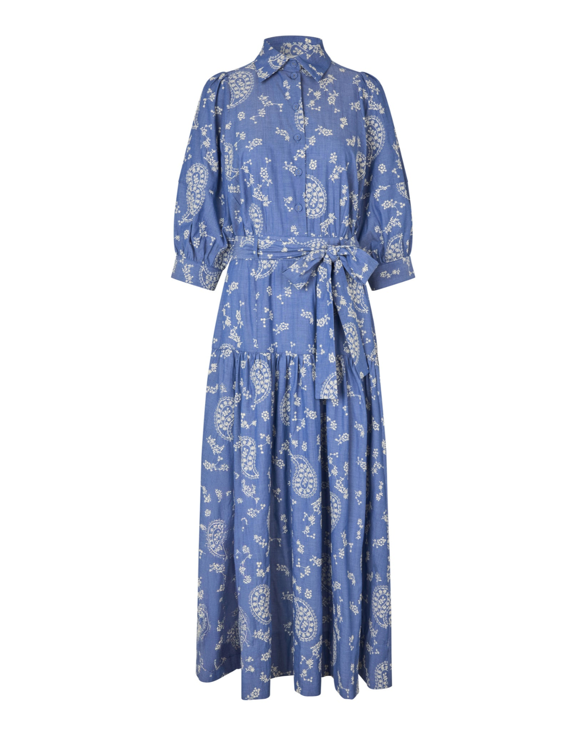 PalmaDea Klänning, Blommig Paisley