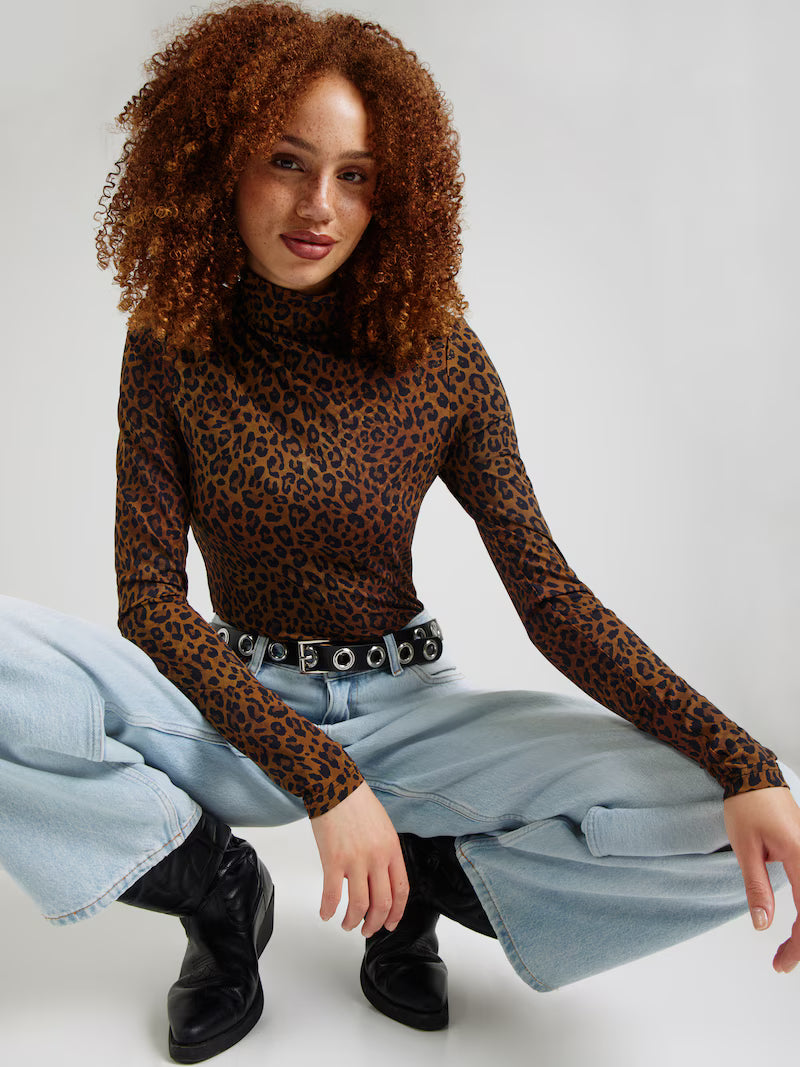 Telia Polotröja, Mörkbrun Leo