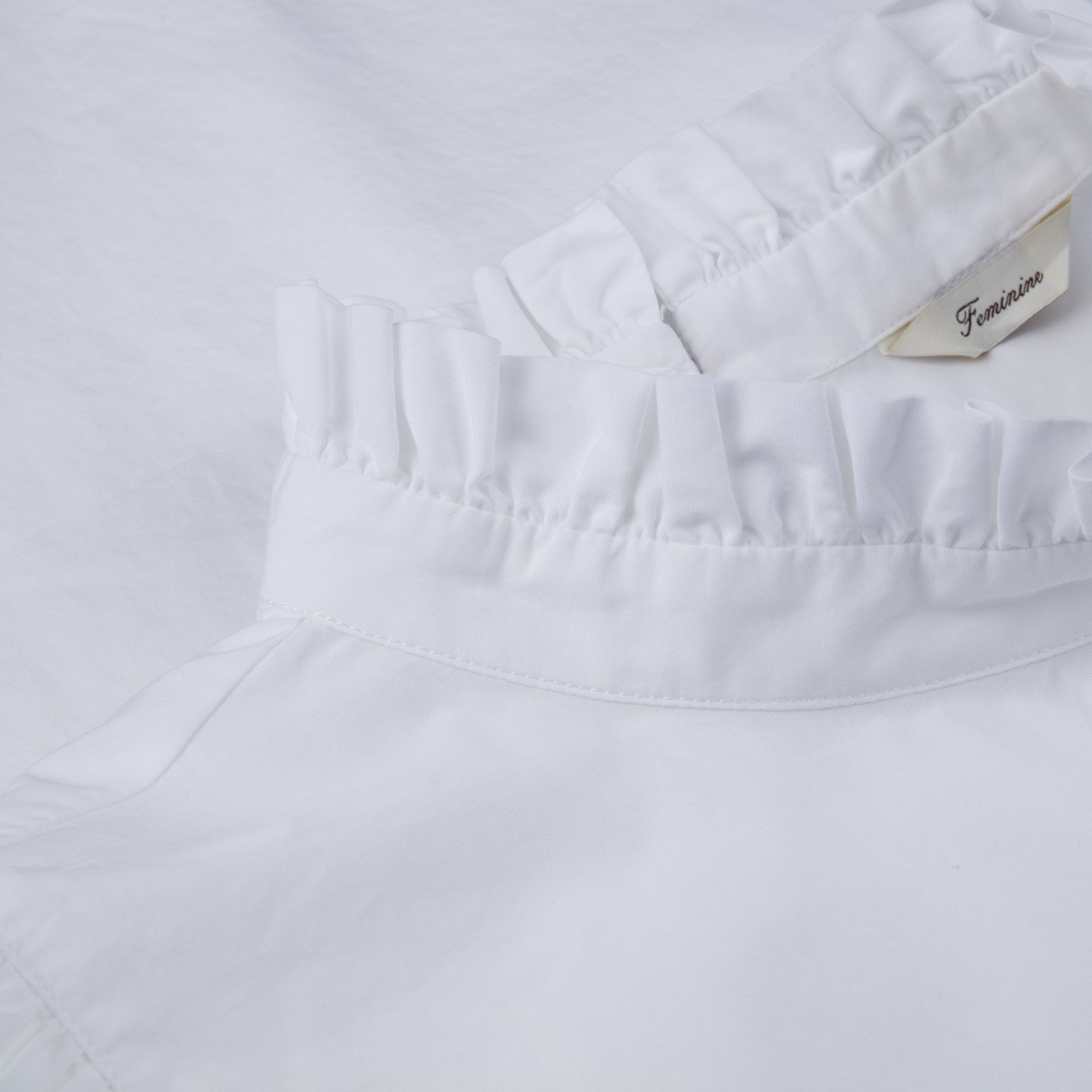 Elsa Kort ärm blus, vit.