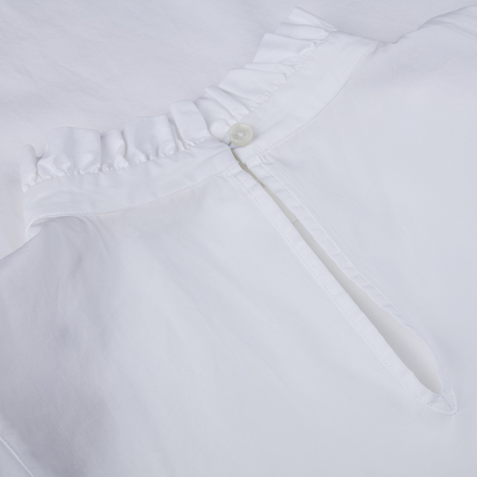 Elsa Kort ärm blus, vit.