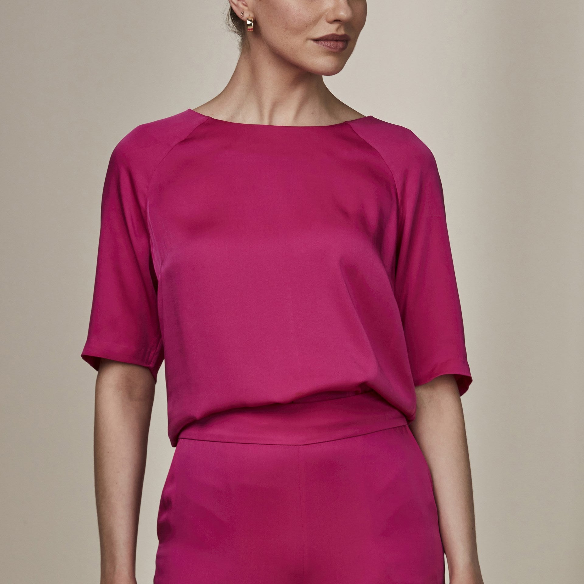 Eve bredbensbyxor, rosa