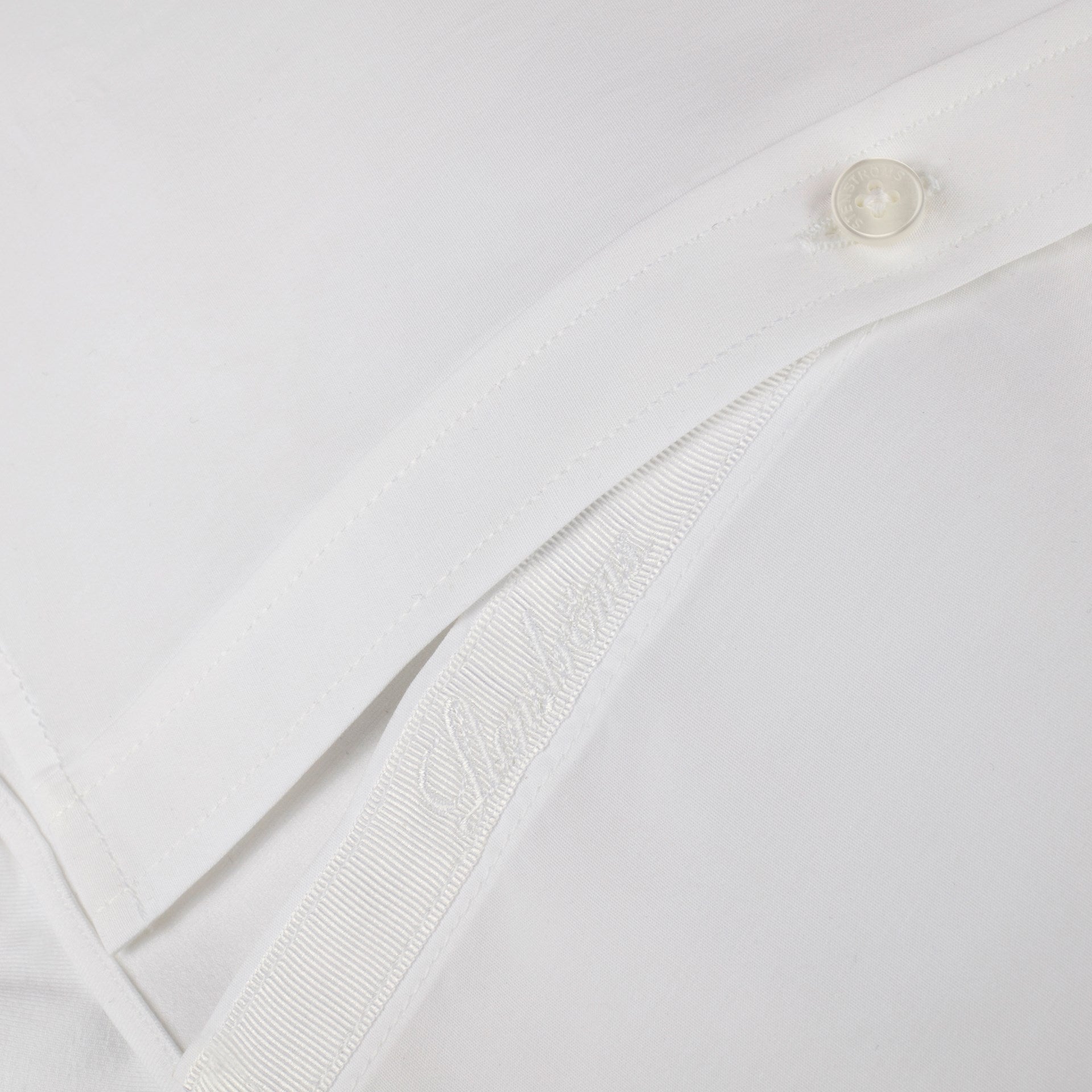 Salma Shirt With Jersey Back, White