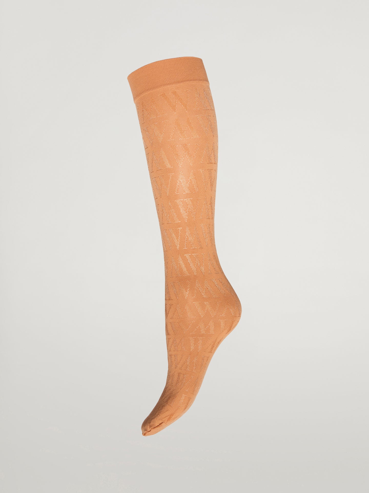 Wolford Monogram Jacquard Knähöga - Knæstrømpe