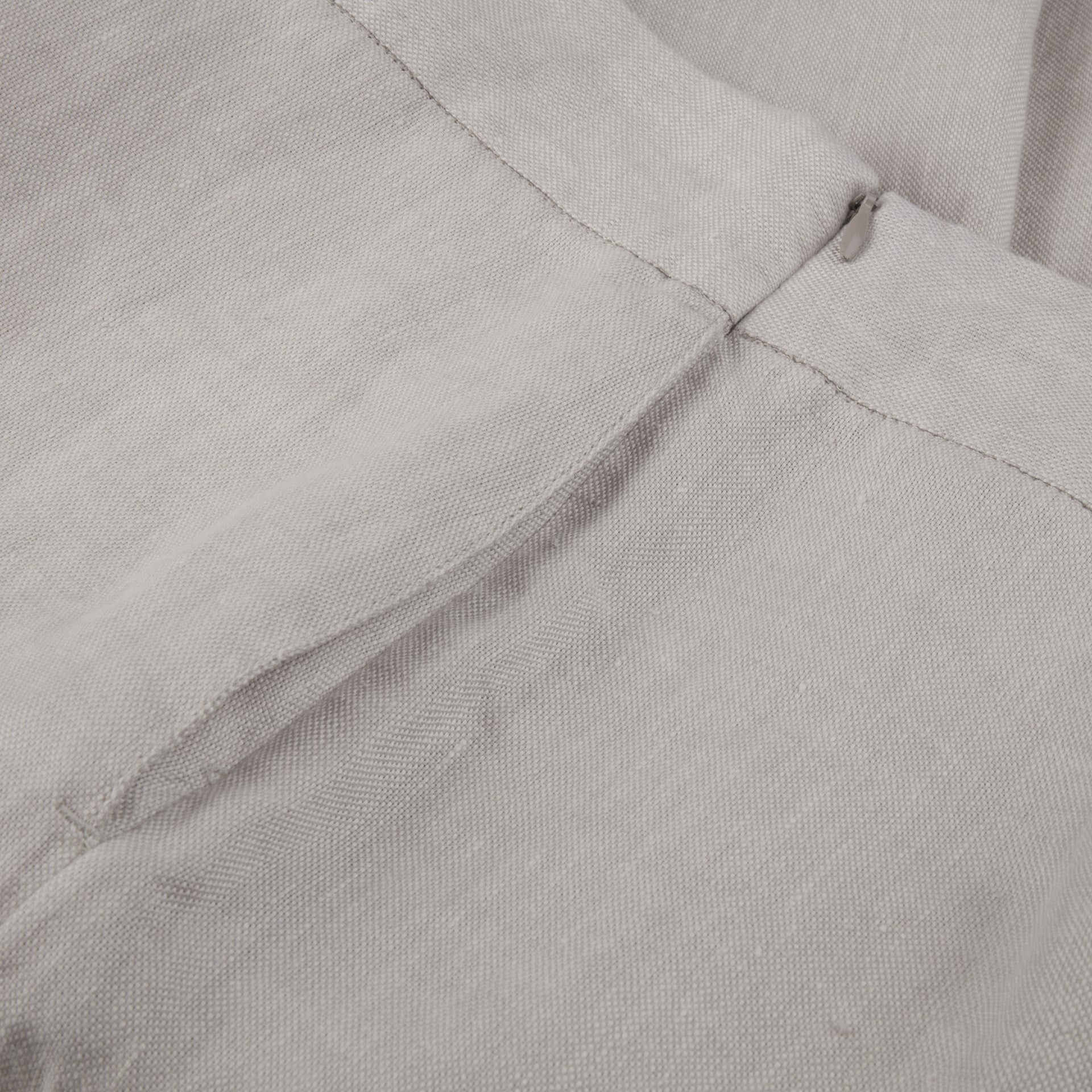 Eve linne bredbenbyxor, lätt beig