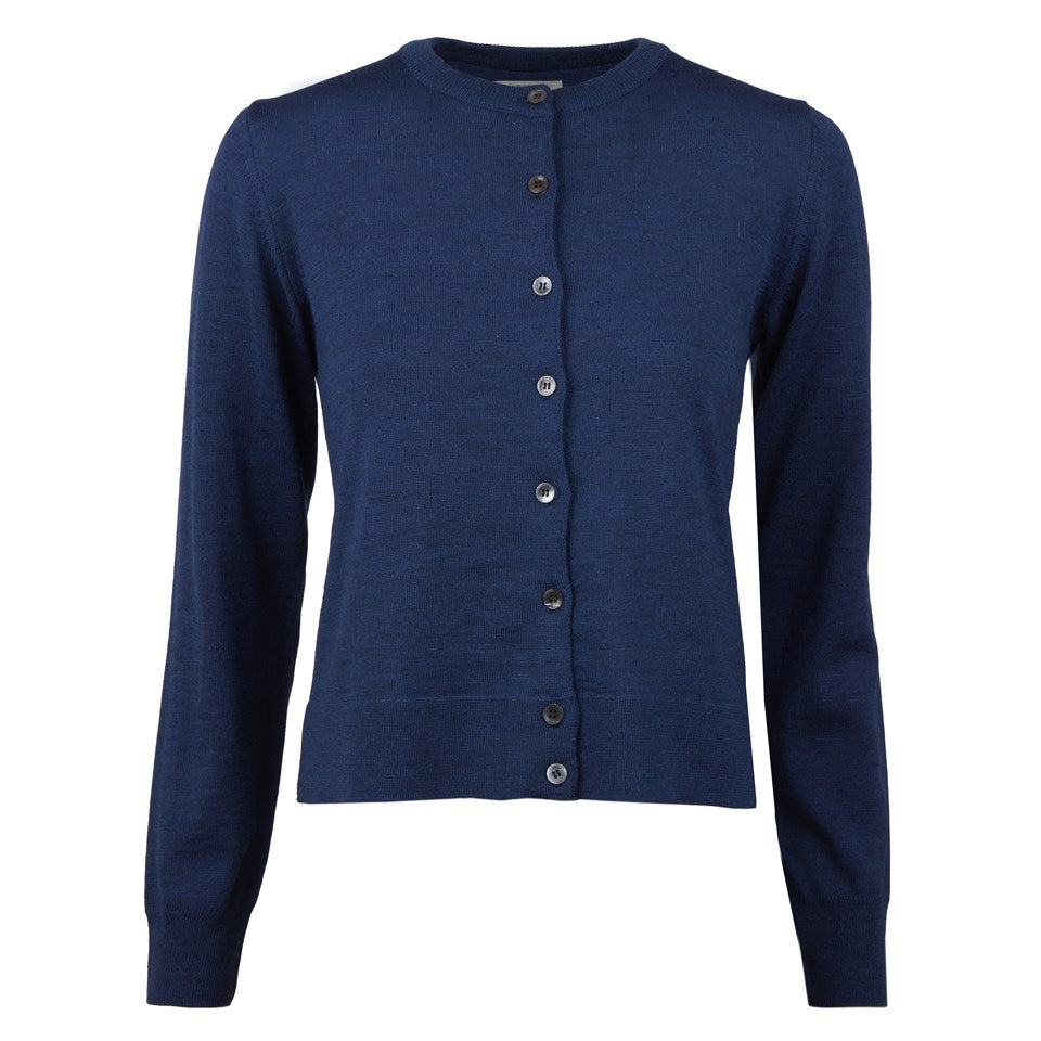 Sigrid Merino Cardigan, blå