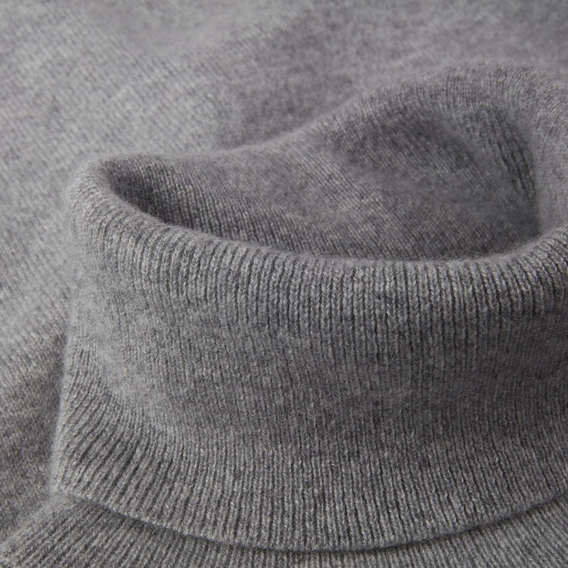 Susanna Cashmere Roll Neck, Grey