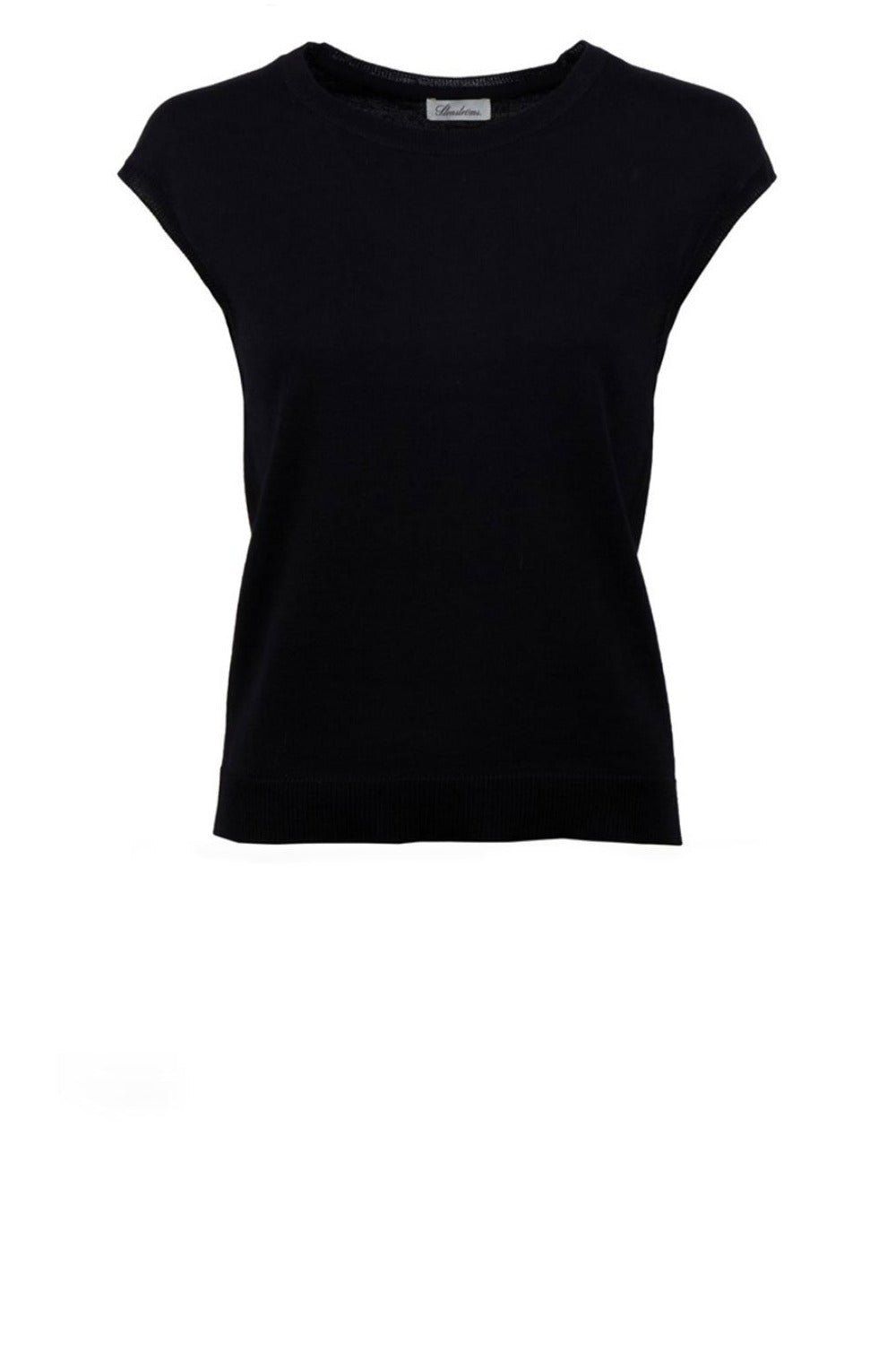 Bali sticka Merino Cap ärm, svart