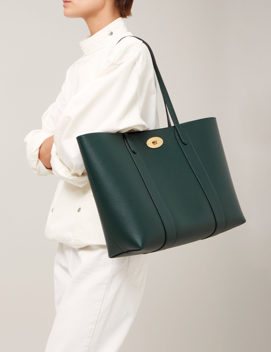 Bayswater Tote, Mulberry Green