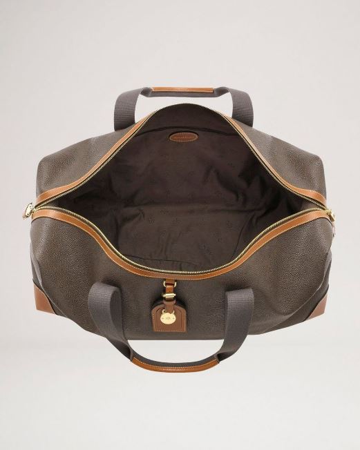 Heritage Medium Clipper Weekender, Mole och Cognac, Scotchgran