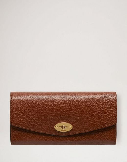 Mulberry Darley Wallet, Oak