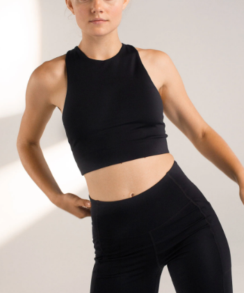 Dylan Crop BH, Svart