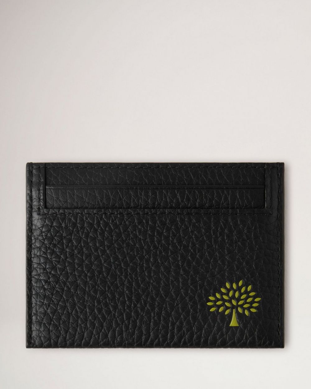 Tree Blind Embossed Credit Card Slip, Black