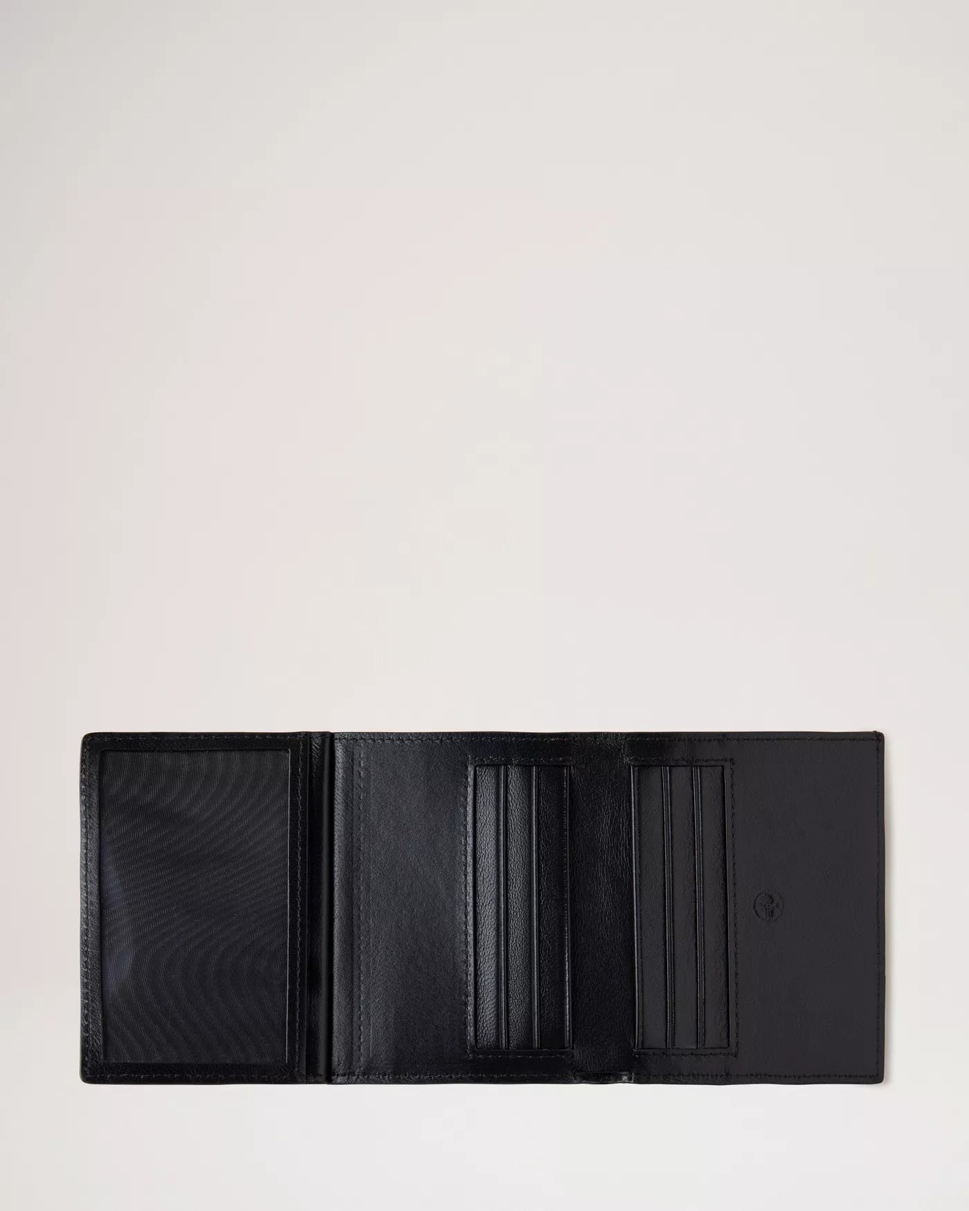 Postman Plaque Trifold Plånbok, svart.