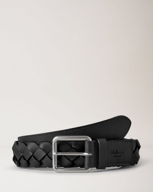 Heritage Braid Belt, svart.
