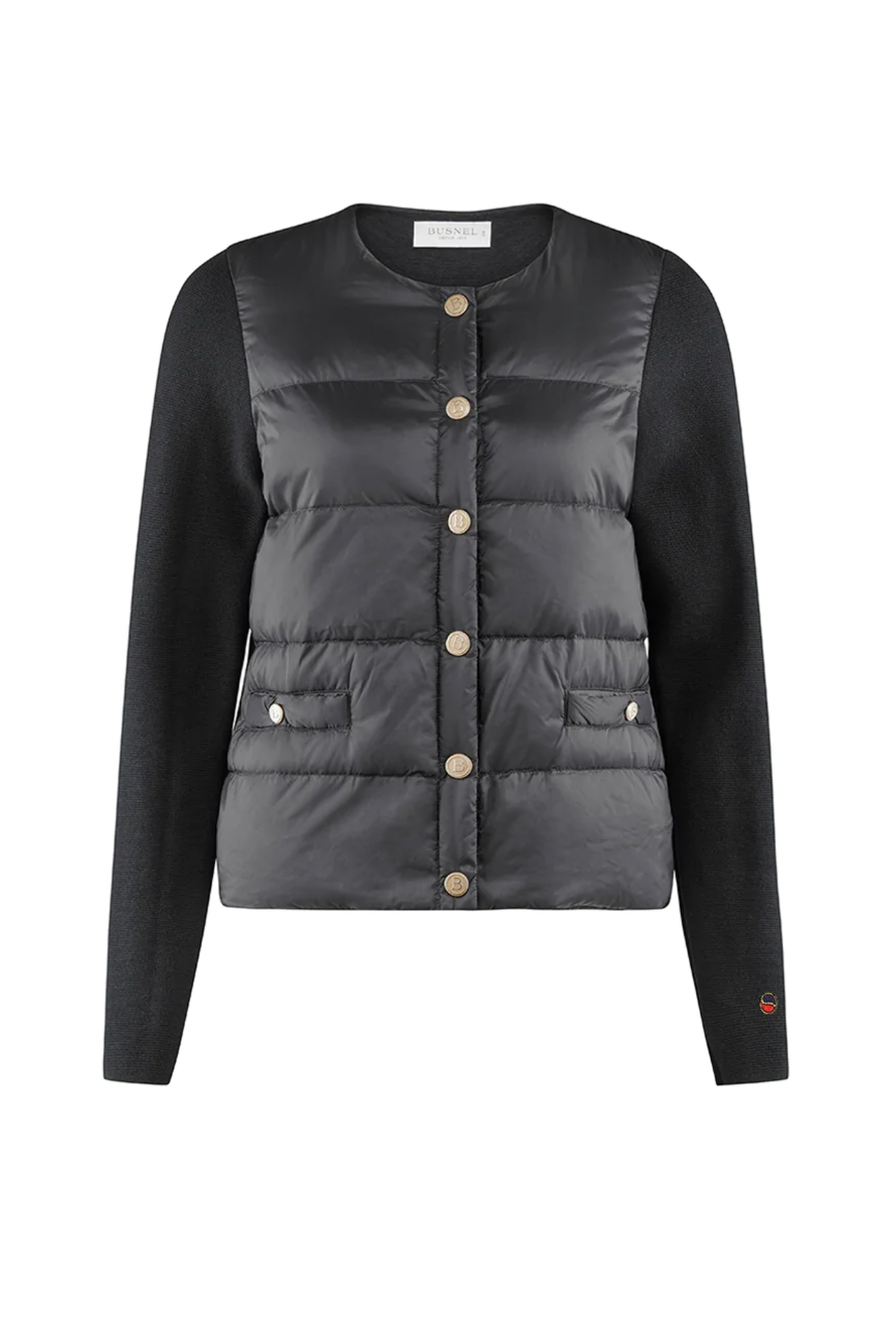 Inella Down Jacket, svart.