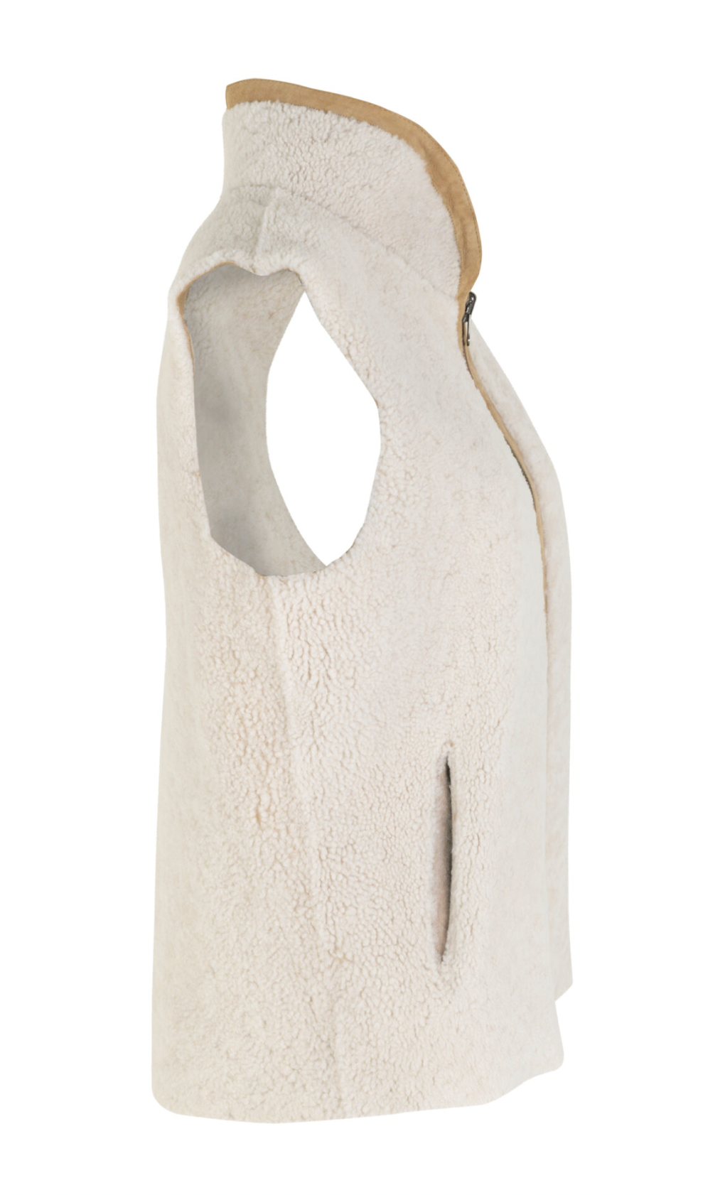 Inge, Vändväst - Beige/Camel