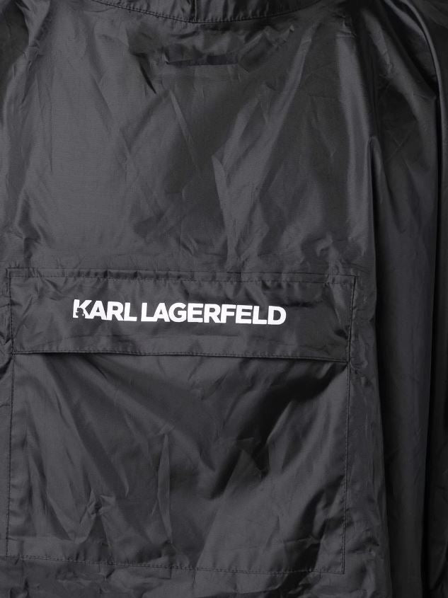 Essential Rain Poncho, Svart