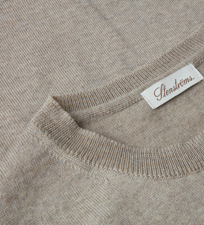 Signe Merino Crew Neck, Beige