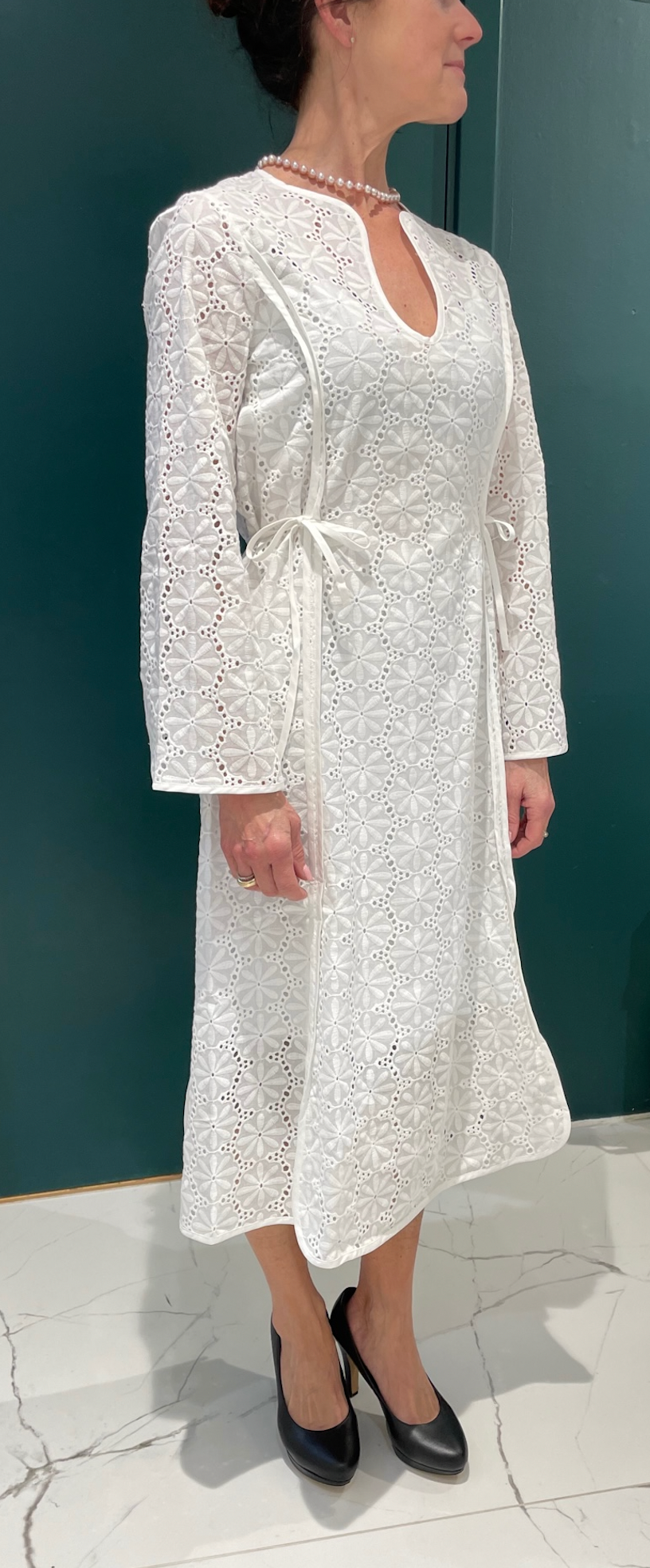Mica Dress, White
