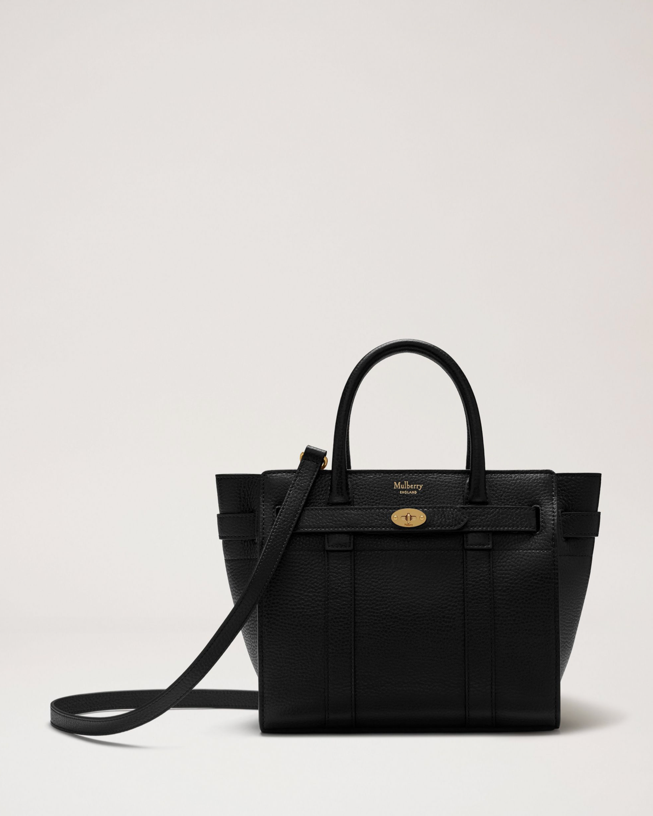 Mini Zipped Bayswater, Svart