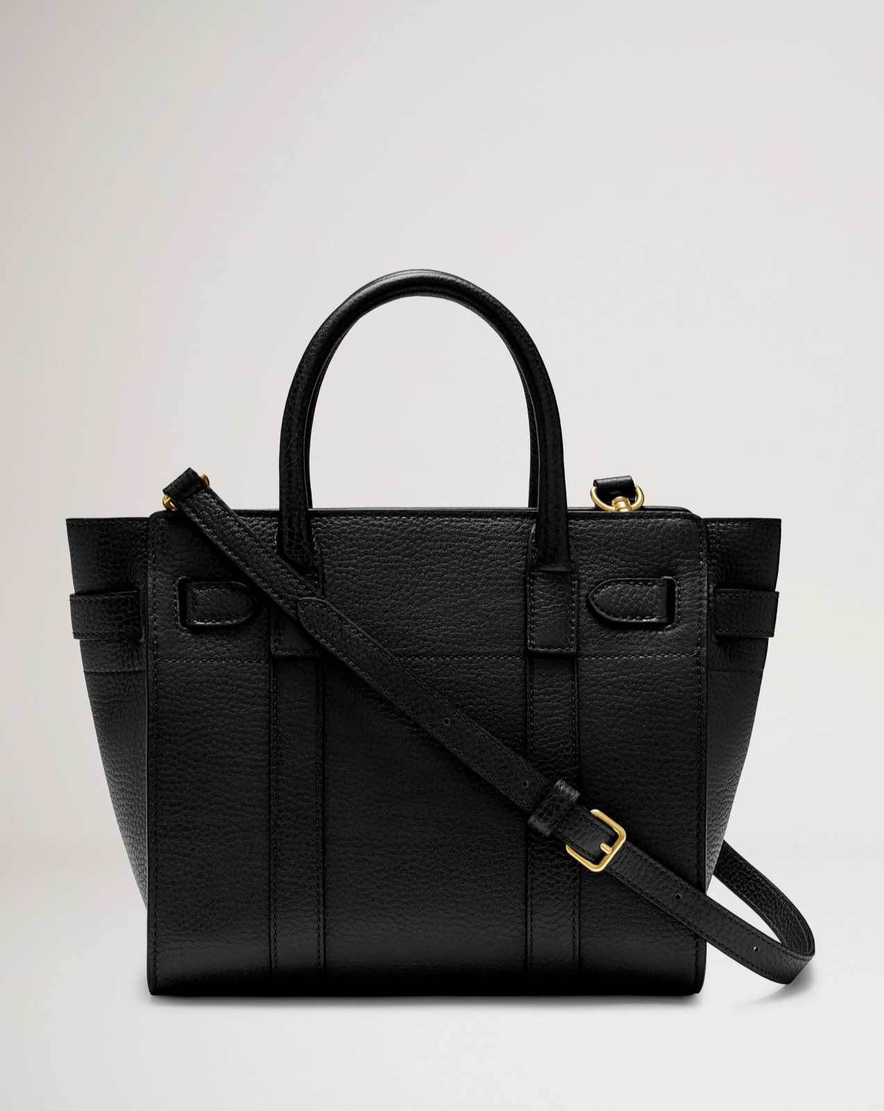 Mini Zipped Bayswater, Svart
