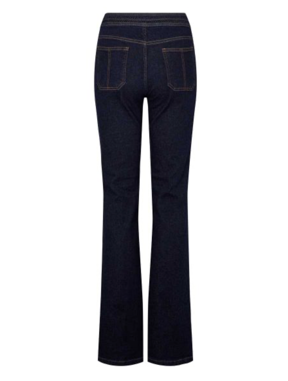 Nano Flaired Jeans, Indigo.