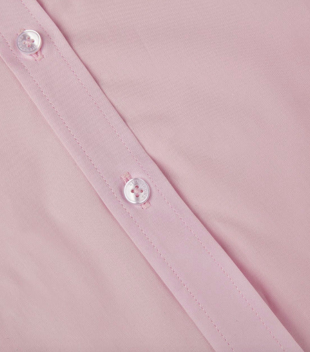 Salma Shirt With Jersey Back, Light Pink