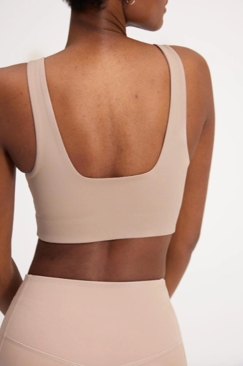 Tommy Bra, Square Neck, Khaki.