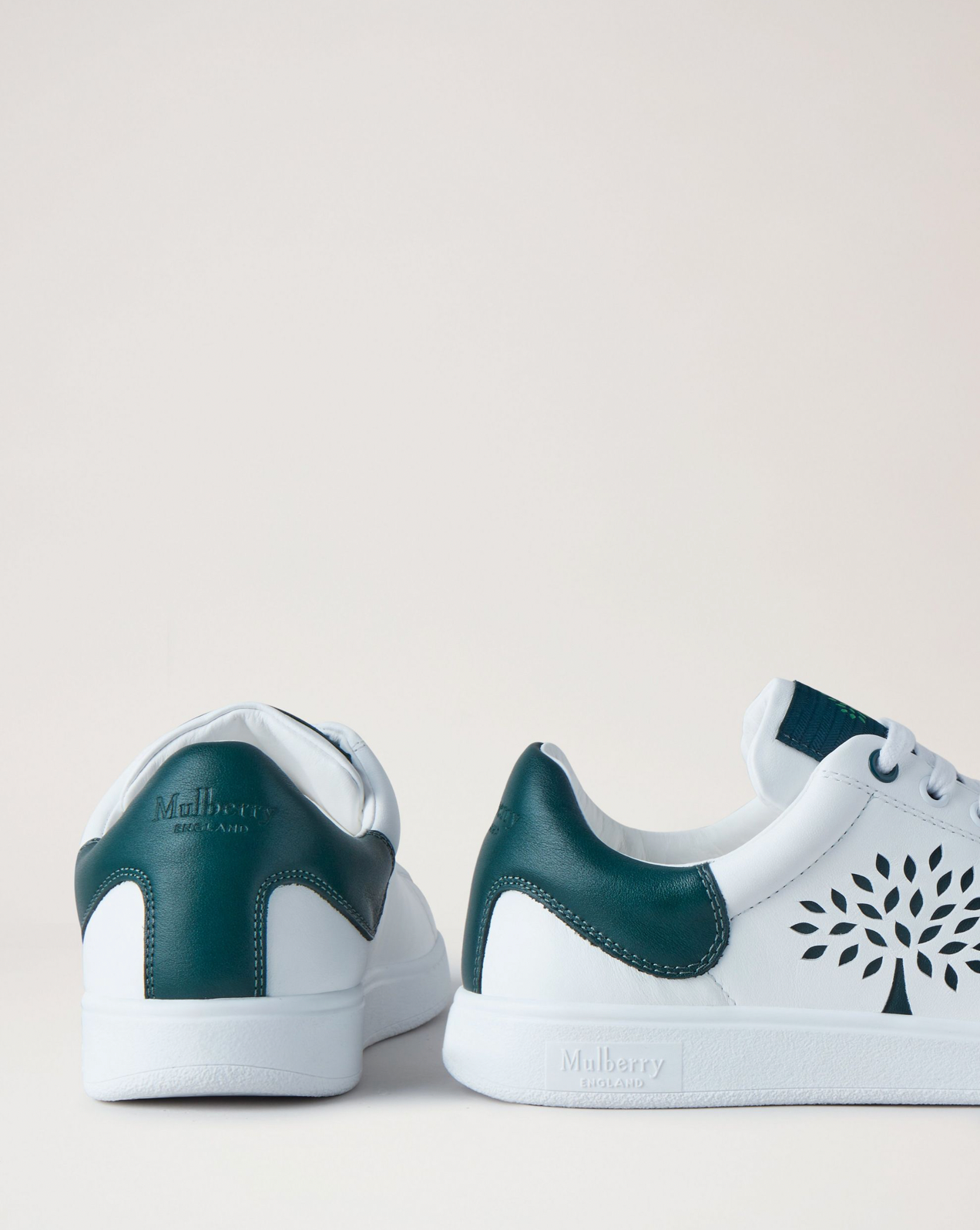 Tree Tennis Sneaker, White / Green