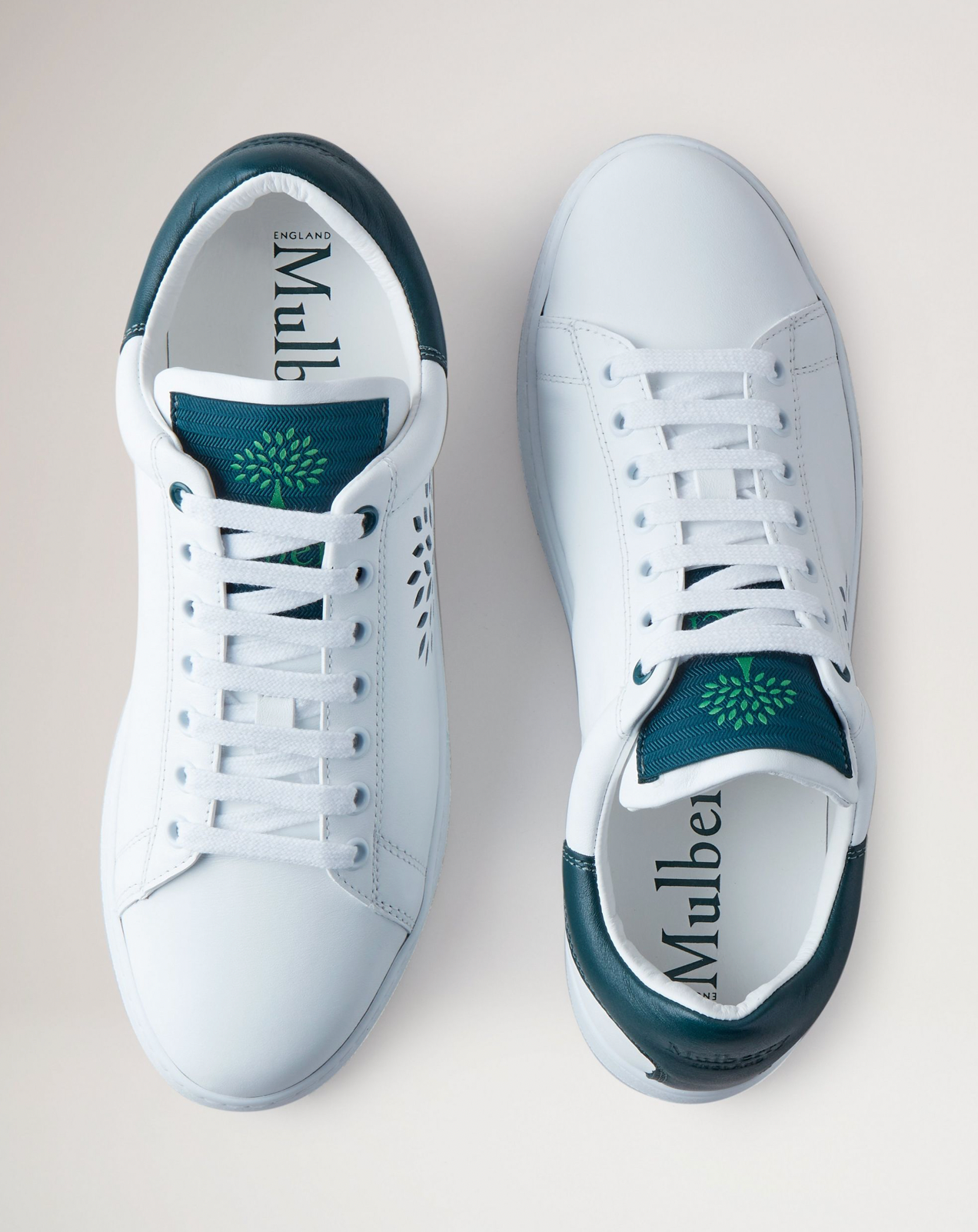 Tree Tennis Sneaker, White / Green