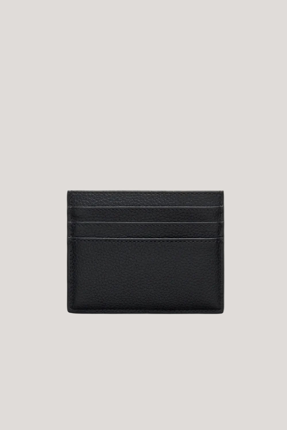 Zipped Credit Card Slip, Black