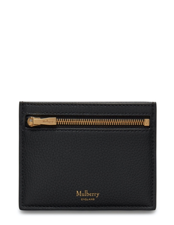 Kreditkort blixtlås, svart.