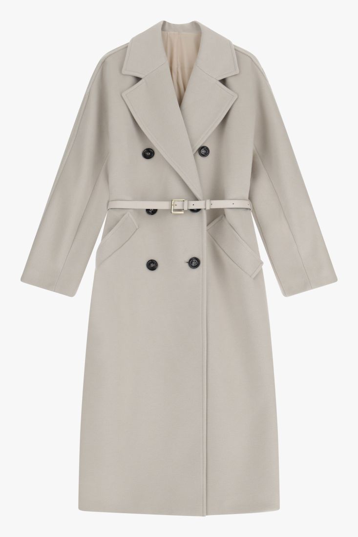 KH36IID Coat Oversized, Perla