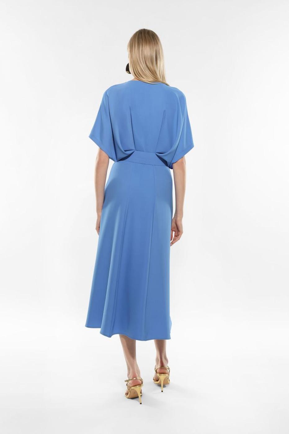 Klänning med vingärmar, Fiordaliso Babyblue