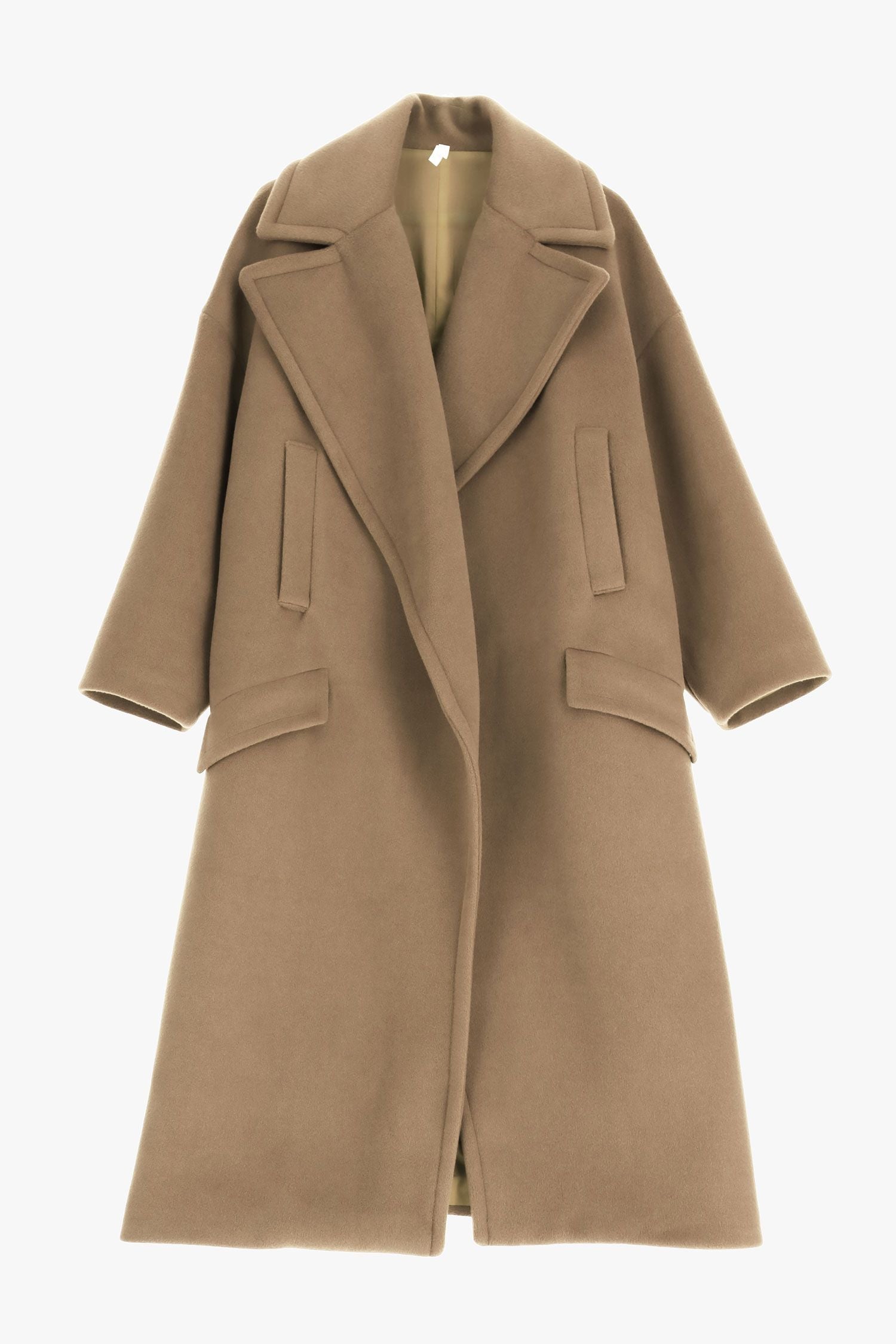 KG26IIK Coat, oversize frakke, Camel