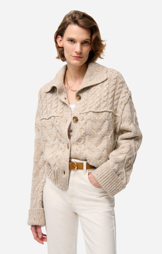 Forest Cardigan, Beige