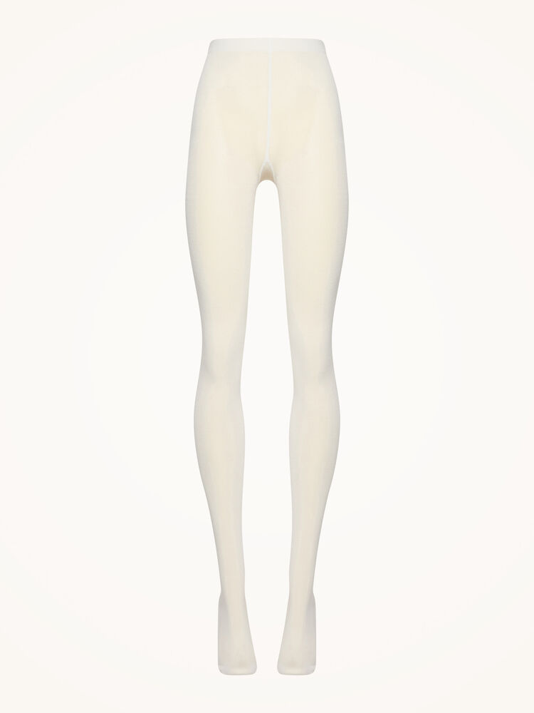 Merinoullstrumpbyxor, ecrue