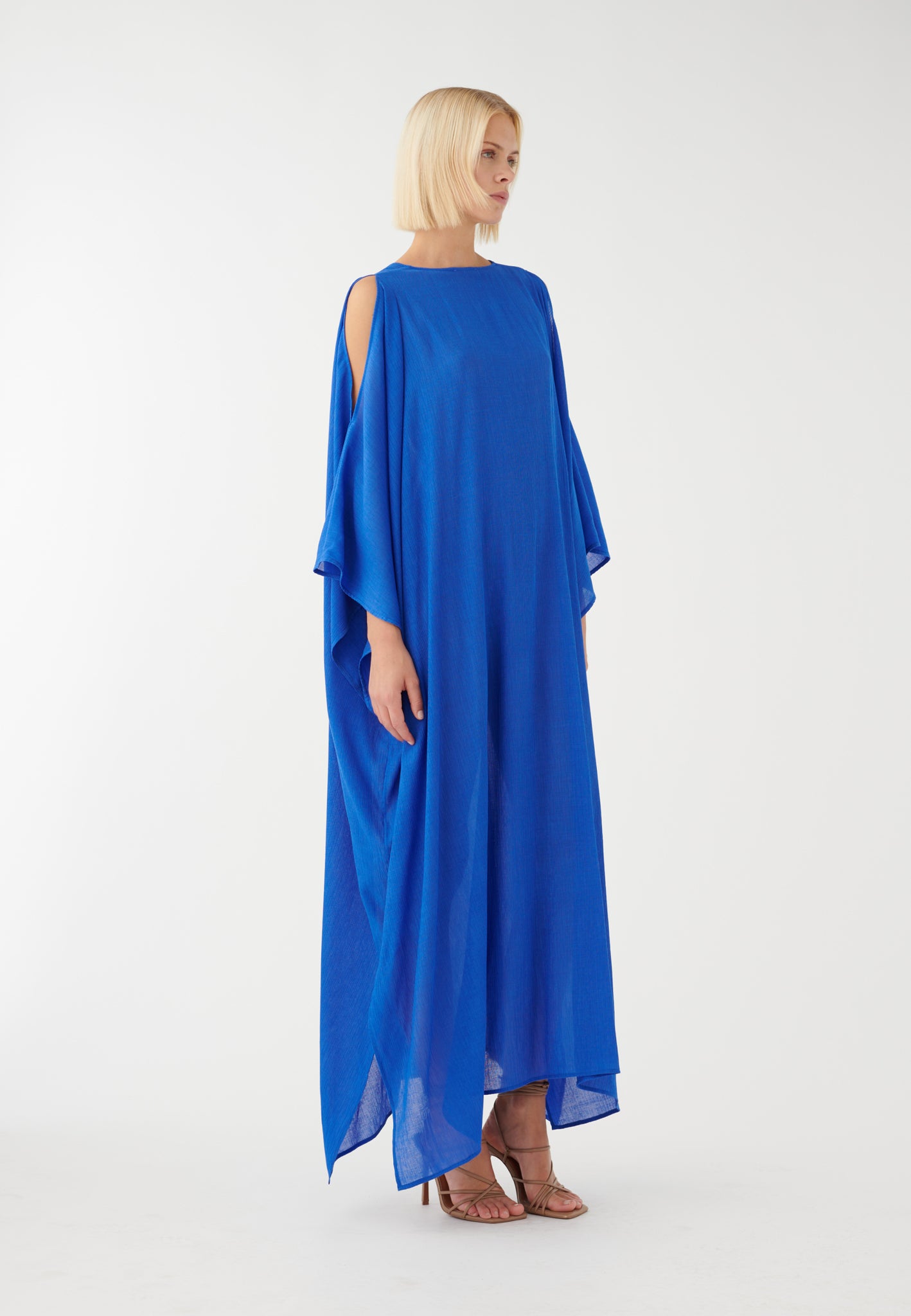 HannahDea Dress With Shoulder Details, Heaven